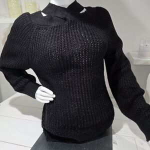 Women's Cross Neck Sweater